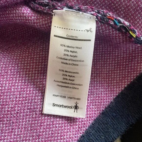 Smartwool Dacono Ski Funnel Neck Sweater XS NEW - Picture 6 of 7